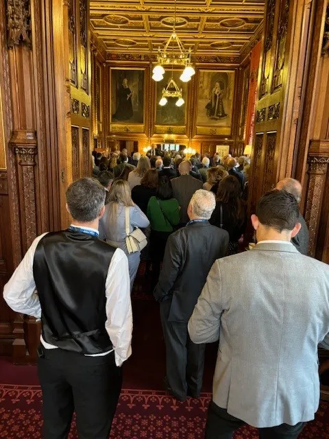 People together in the Palace of Westminster