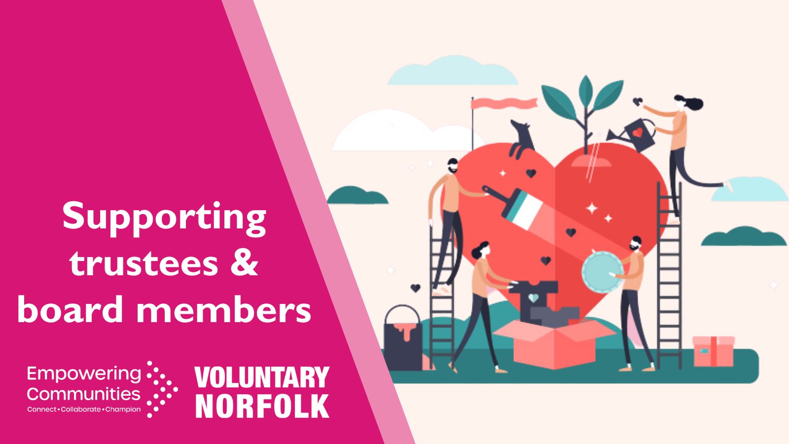 Supporting Trustees and Board Members across Norfolk